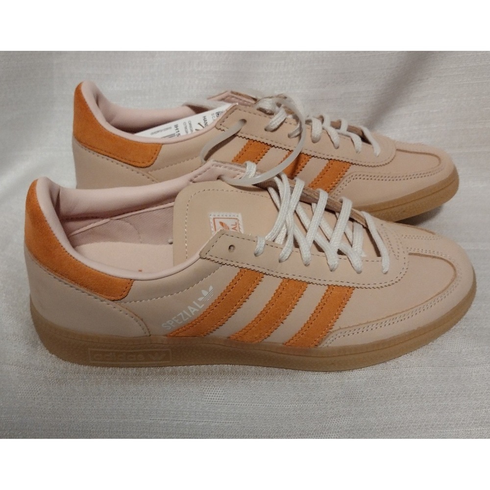 Adidas Handball Spezial Blush Pink Dusky/Orange Women's 8.5 New With Tags No Box